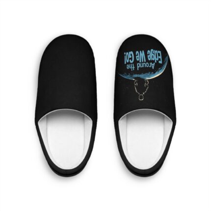 Around the Edge We Go! Indoor Slippers