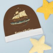 Keeping it Flat Since 1492, Baby Beanie - Image 3