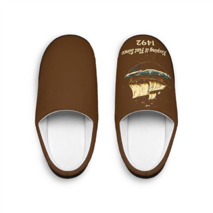 Keeping it Flat Since 1492, Indoor Slippers