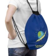 I Believe in the Edge, Drawstring Bag - Image 4