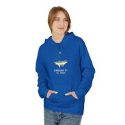 I Believe in the Edge, Fleece Hoodie - Image 39