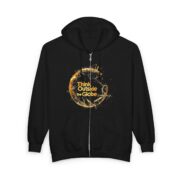 Think Outside the Globe, Full Zip Hooded Sweatshirt - Image 2
