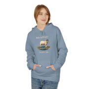 Wake Up, Sheeple! The Earth is Flat! Fleece Hoodie - Image 27