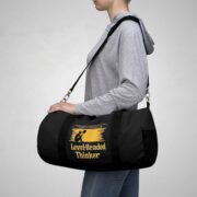 Level-Headed Thinker, Duffel Bag - Image 3