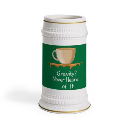 Gravity? Never Heard of It, Mug
