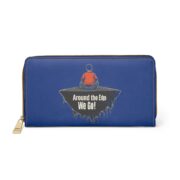 Around the Edge We Go! Zipper Wallet