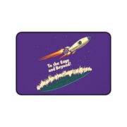 To the Edge and Beyond! Desk Mat