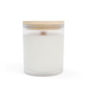 Level-Headed Thinker, Frosted Glass Candle, 11oz - Image 4