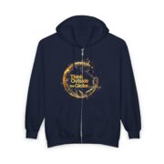 Think Outside the Globe, Full Zip Hooded Sweatshirt - Image 5