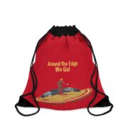 Around the Edge We Go! Drawstring Bag - Image 3