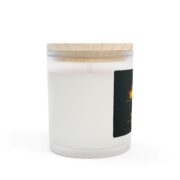 Level-Headed Thinker, Frosted Glass Candle, 11oz - Image 2