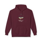 I Believe in the Edge, Fleece Hoodie - Image 17