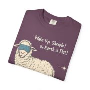 Wake Up, Sheeple! The Earth is Flat! T-Shirt - Image 51