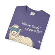 Wake Up, Sheeple! The Earth is Flat! T-Shirt - Image 47