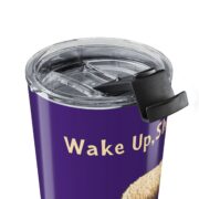 Wake Up, Sheeple! The Earth is Flat! Tumbler 20oz - Image 5