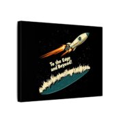 To the Edge and Beyond!  Matte Canvas - Image 2