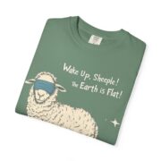 Wake Up, Sheeple! The Earth is Flat! T-Shirt - Image 15