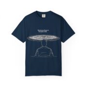 The Horizon Proves It, The Earth is Flat! T-Shirt - Image 13