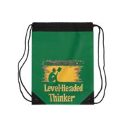 Level-Headed Thinker, Drawstring Bag