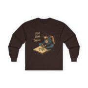 Flat Earth Explorer, Cotton Long Sleeve Tee - Image 5