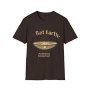 Flat Earth! The Original, T-Shirt - Image 5